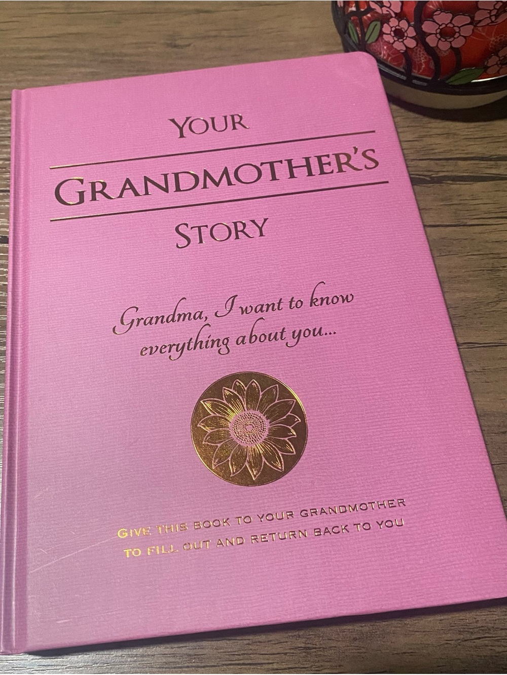 Your Grandmother's Story Pink Memory Journal - Picture 6 of 11